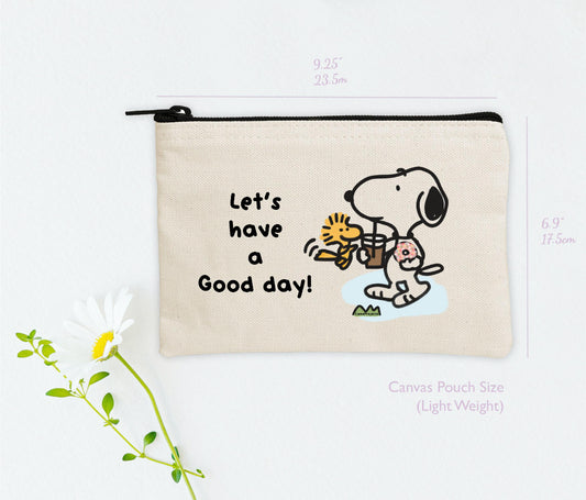 Snoopy pouch bag