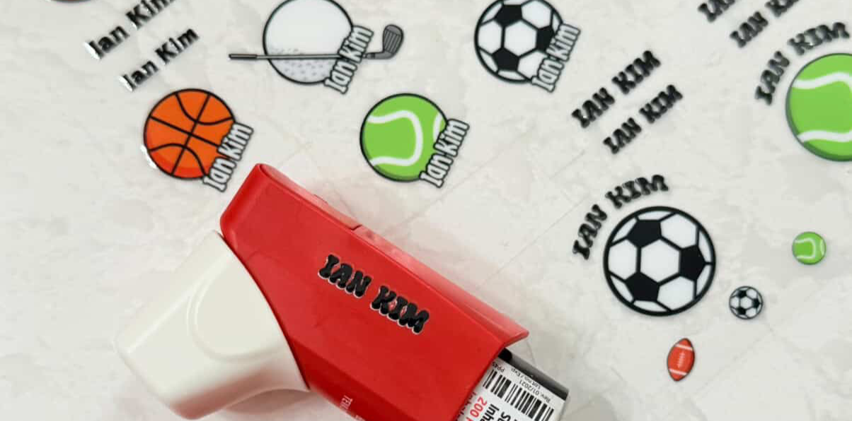 Gel Label on medicine