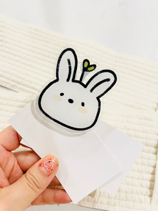 Cute Acrylic Clip  | Paper & Binder Clip  - Kitty, Bunny, Bear