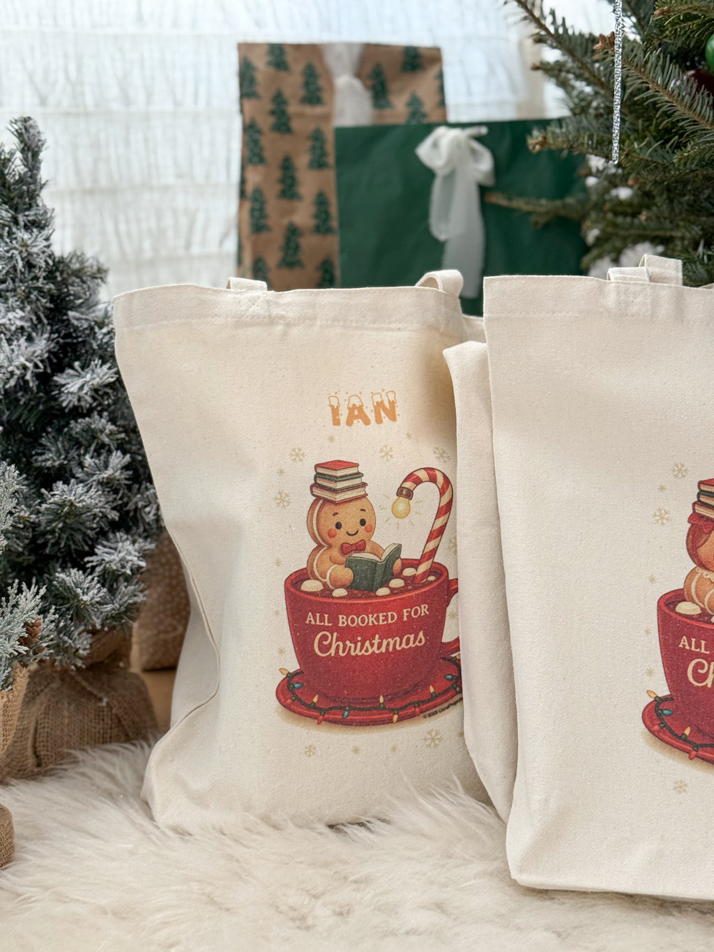 Gingerbread Bookbags