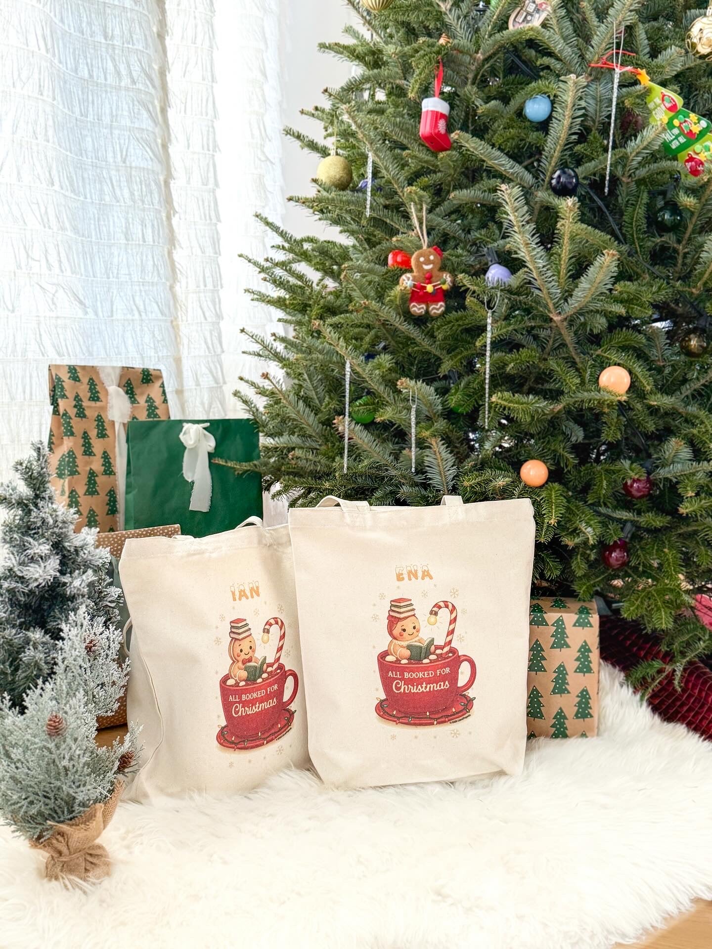 Gingerbread Bookbags