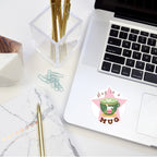 동물 친구들과 함께하는 핫 드링크 데칼 스티커