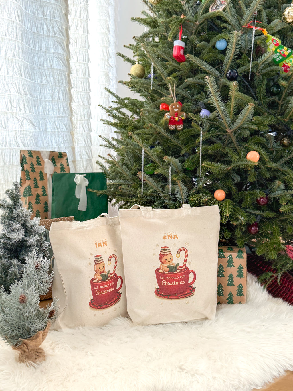 Gingerbread Bookbags