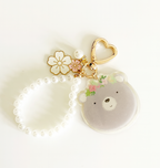 귀여운 곰 얼굴 키체인 | 아크릴 키체인 |