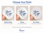 Custom Logo - 2" Circle Stickers