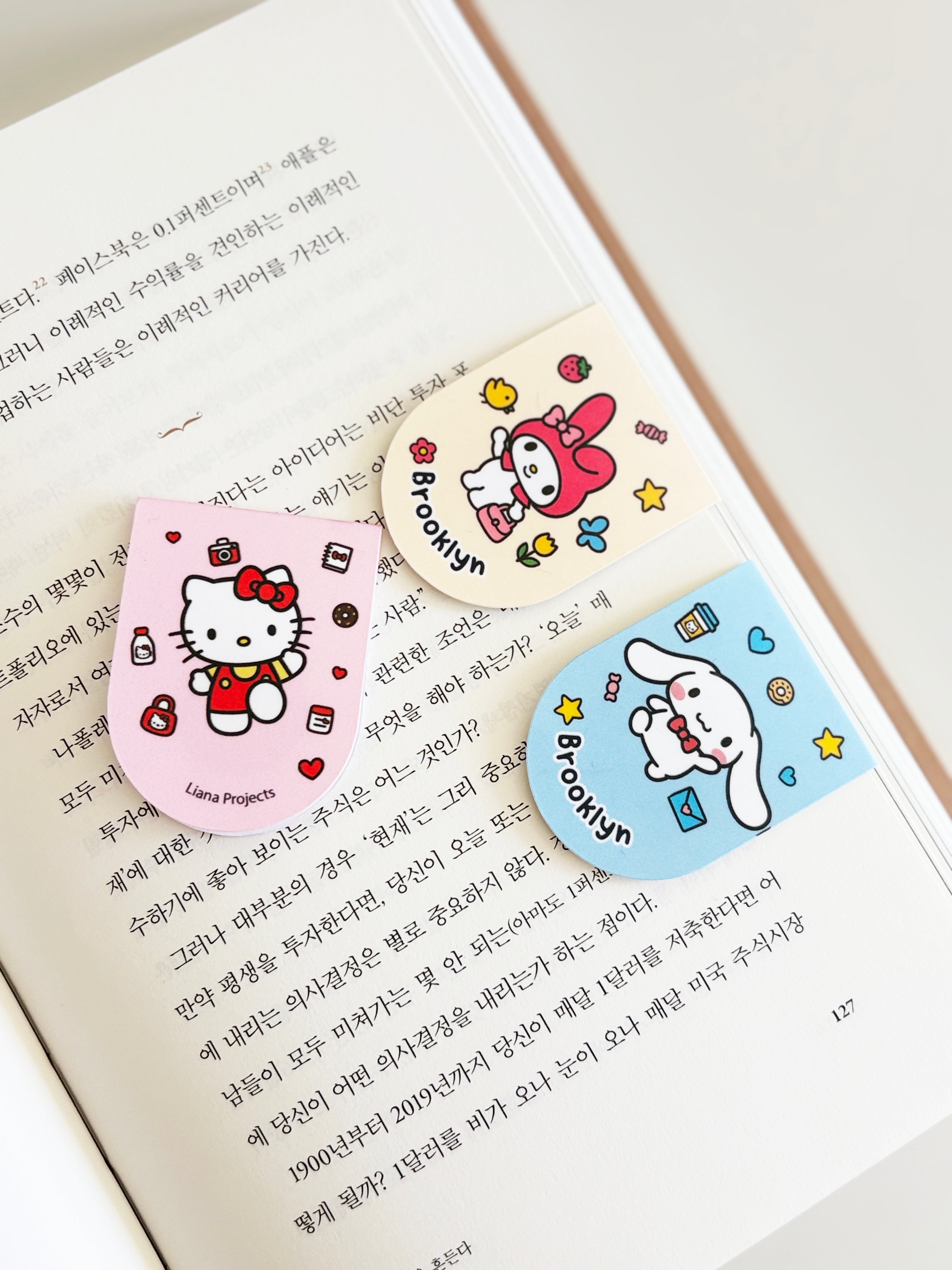 Magnetic Bookmarks  - Sanrio [Personalization]