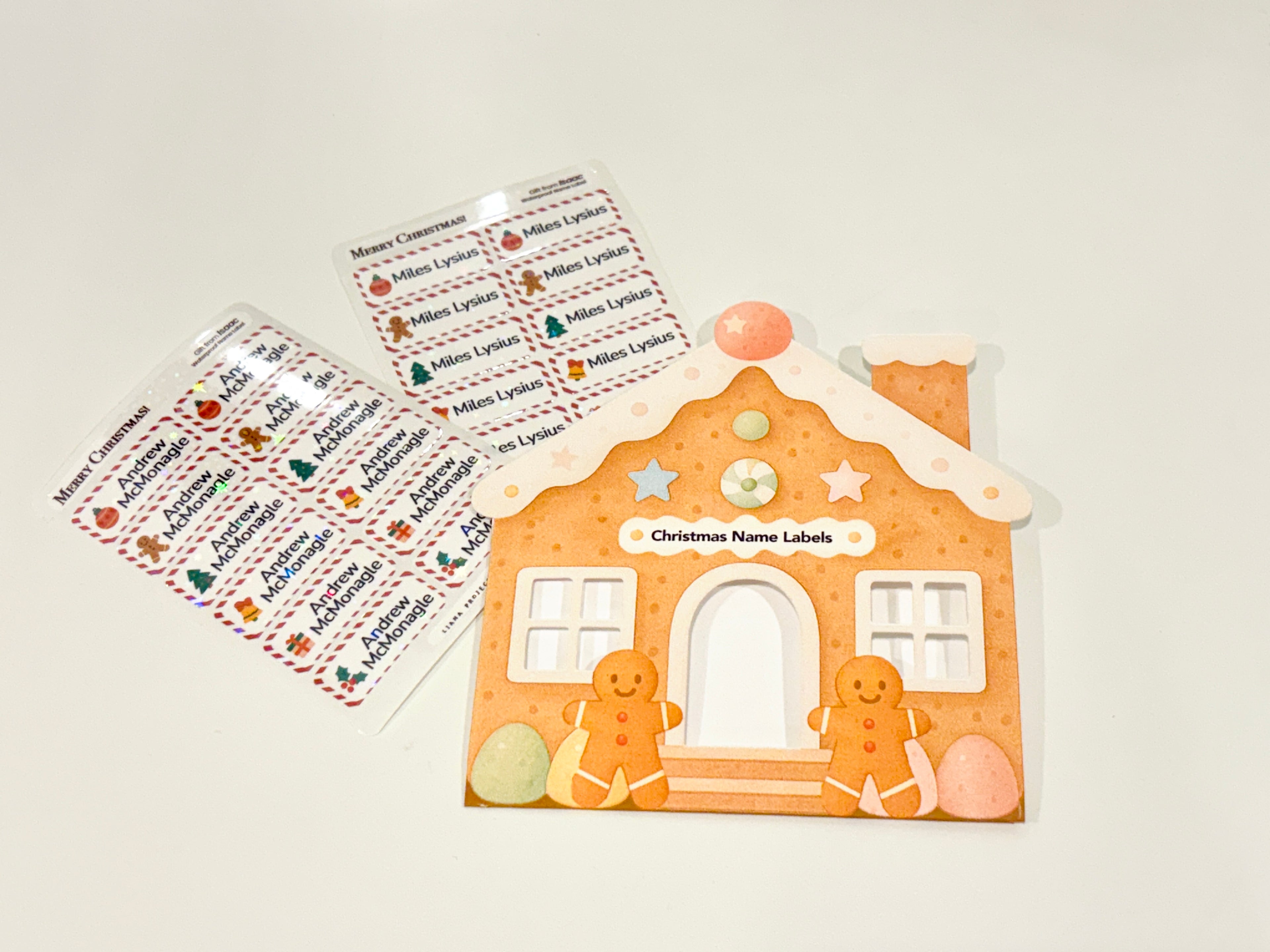 Christmas Name Label [Limited Edition]