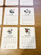 2026 Desk Calendar with Wooden Stand