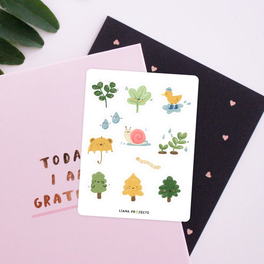 Rainny Day Sticker