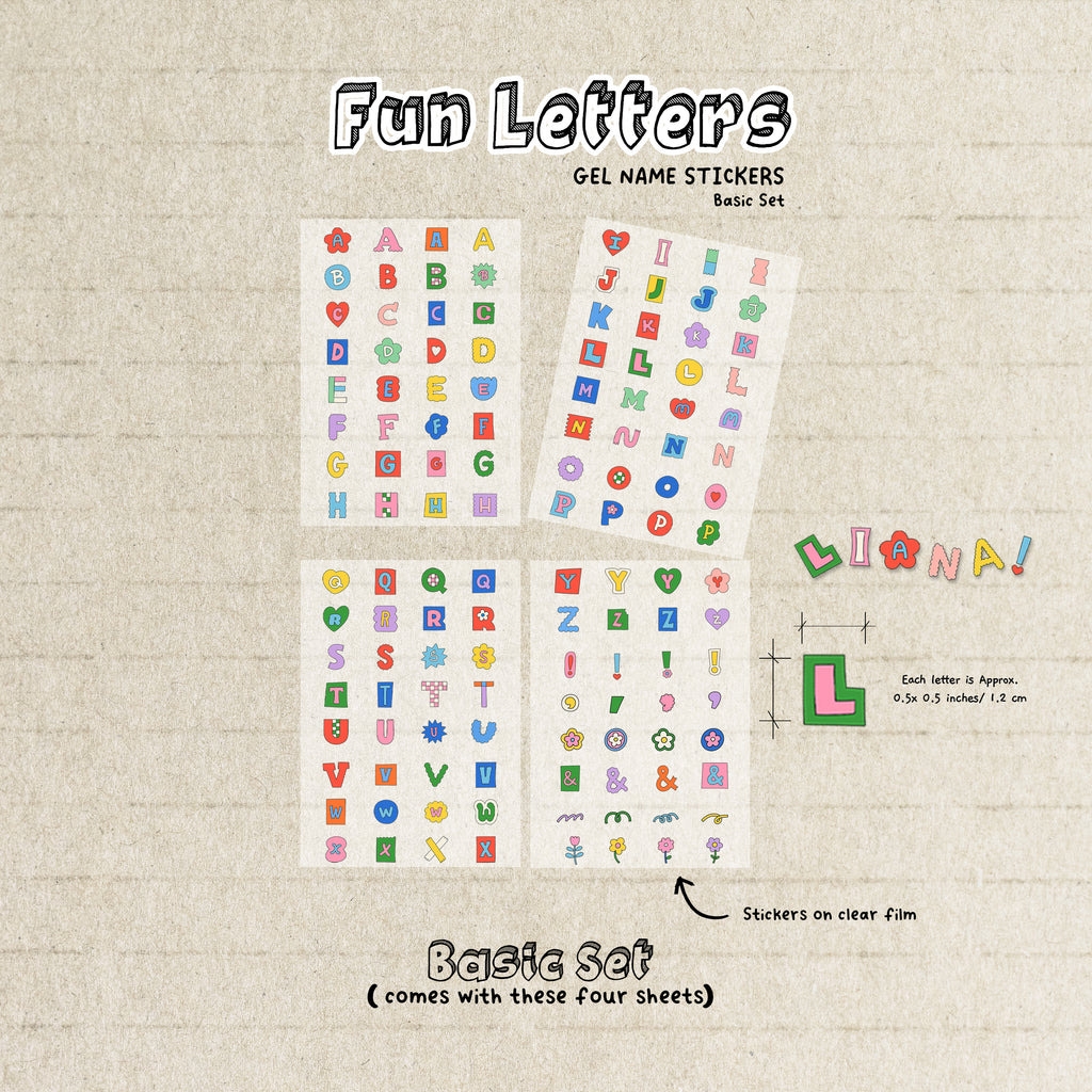 Fun Letters (Decal)