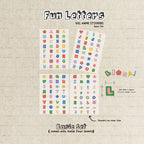 Fun Letters (Decal)