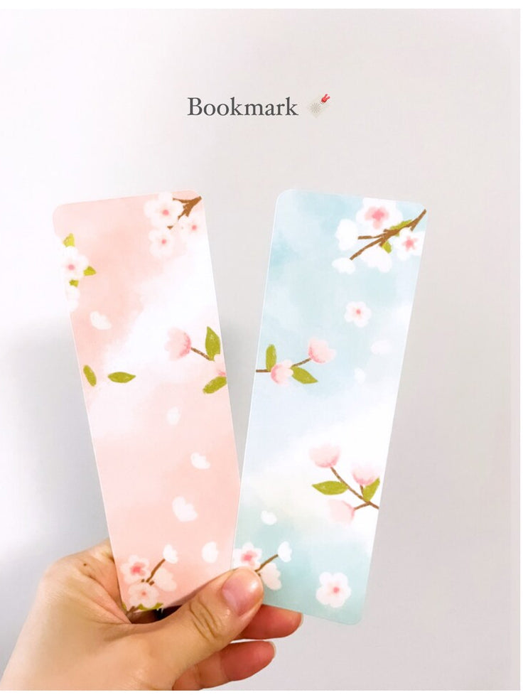 Cherry Blossome Bookmark Set