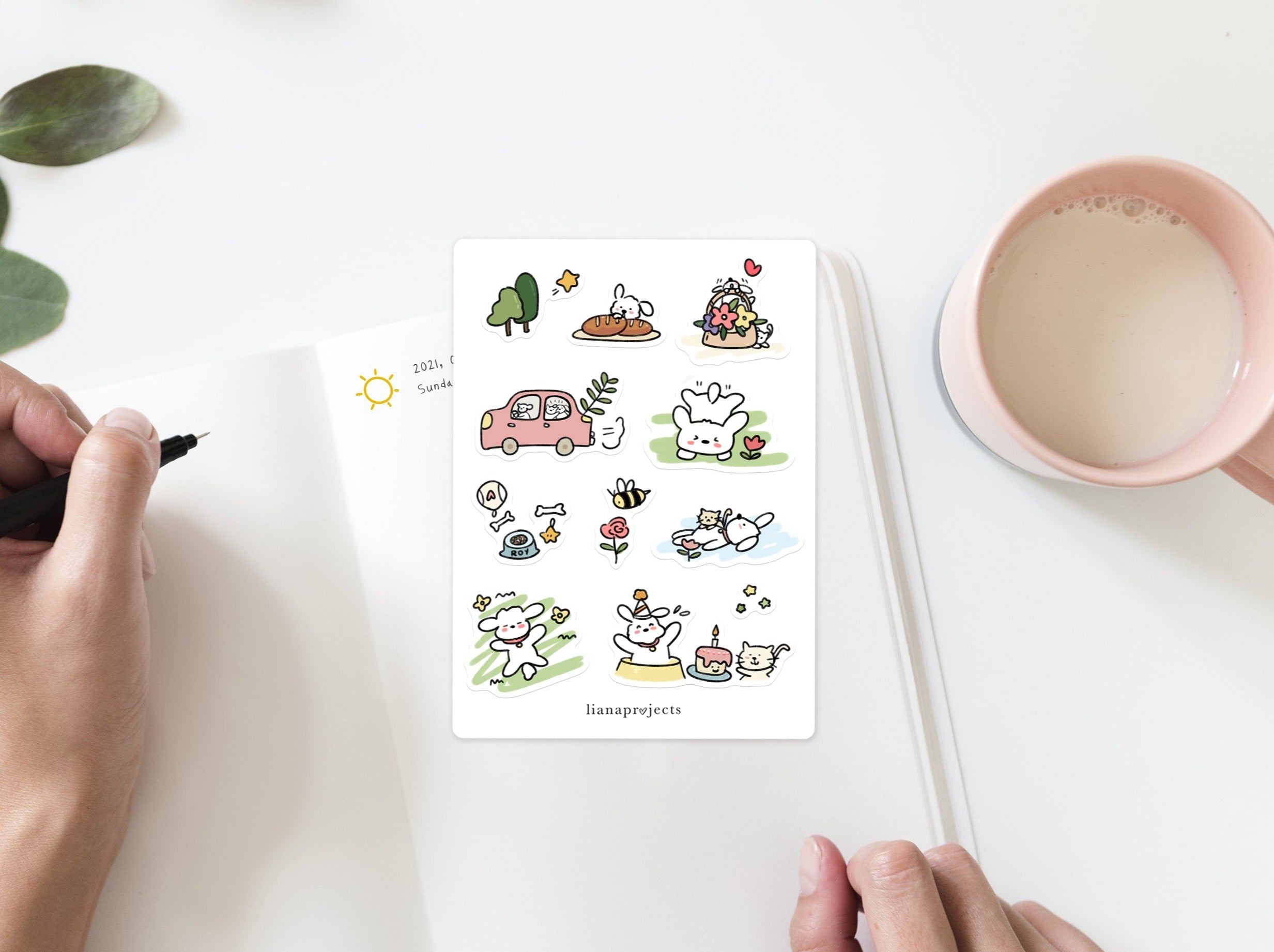 로이 도기 스티커