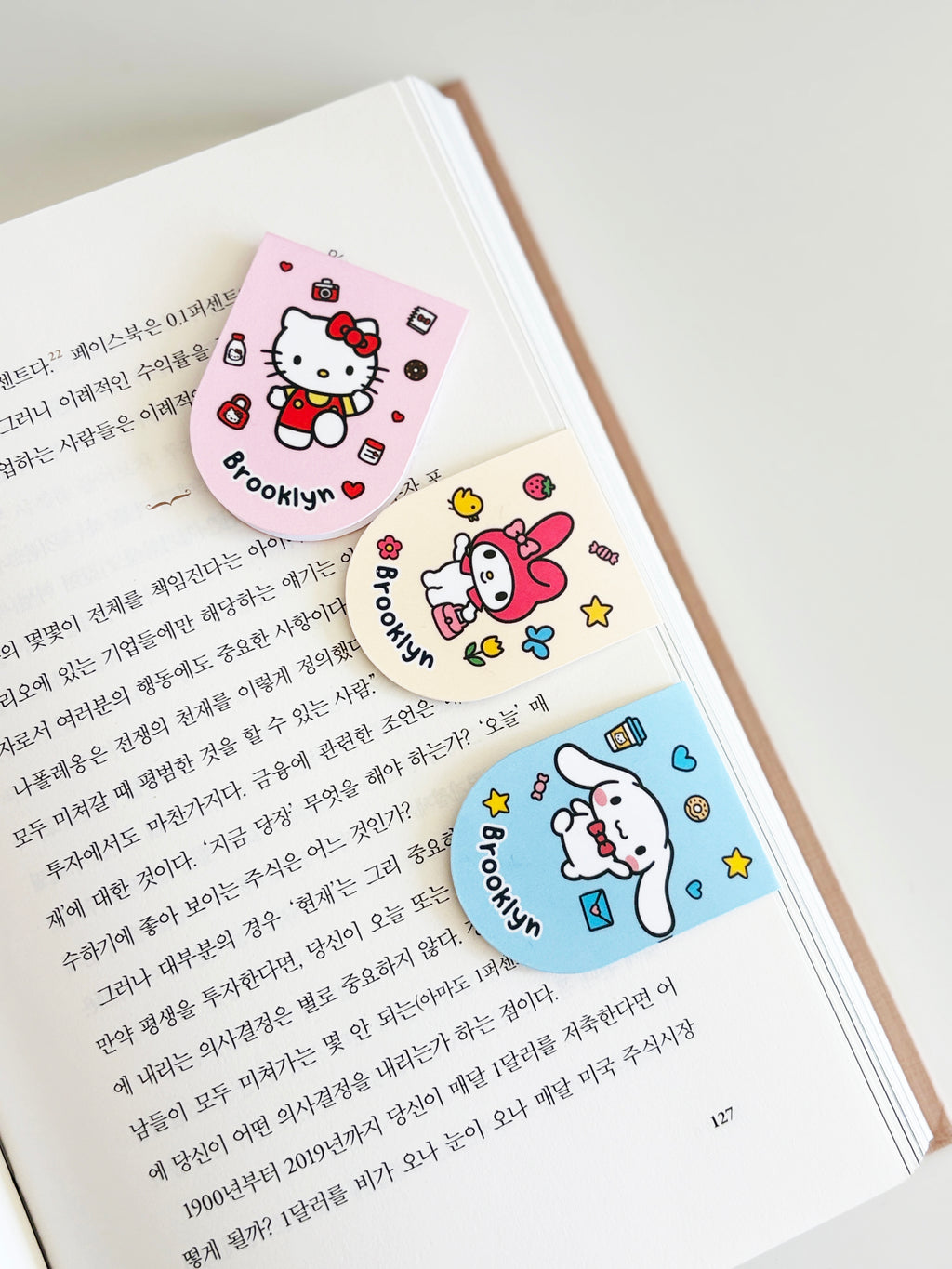 Magnetic Bookmarks  - Sanrio [Personalization]