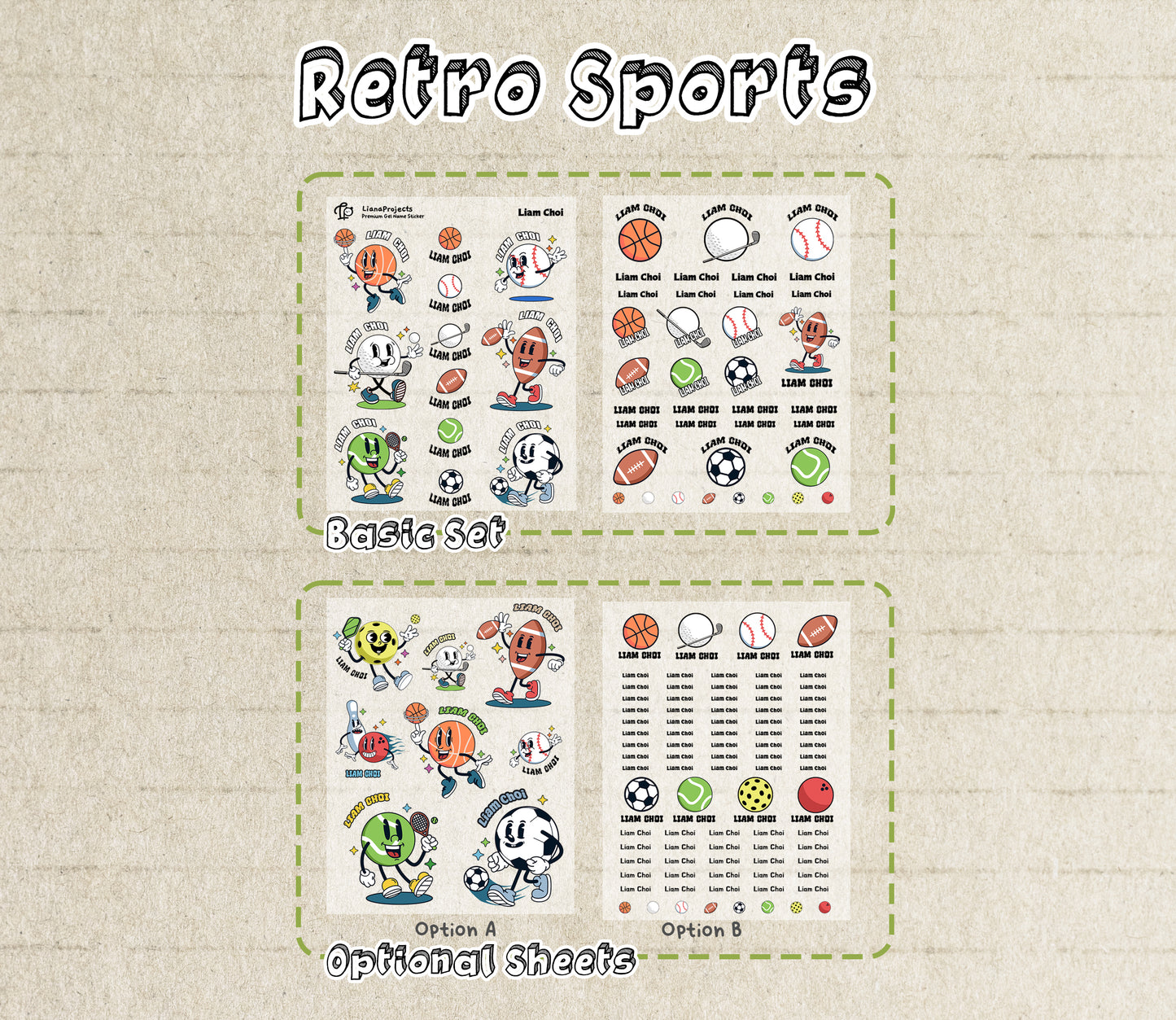 Retro Sports - Boys