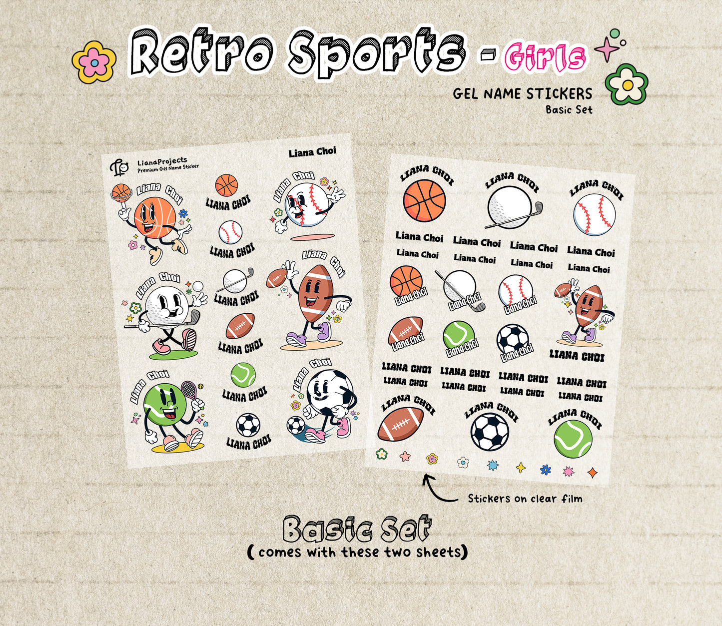 Retro Sports - Girls