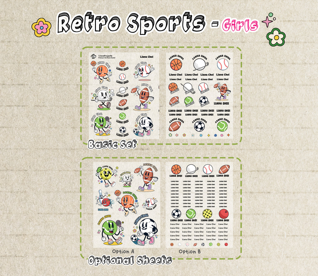 Retro Sports - Girls
