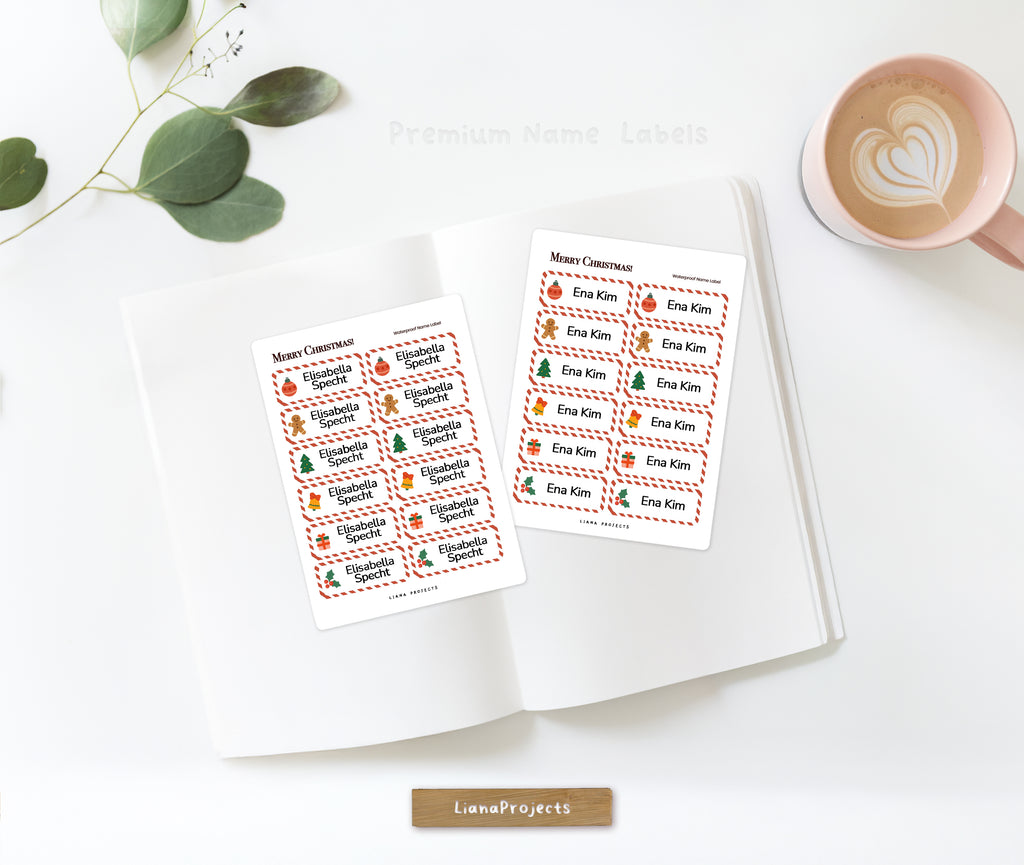 Christmas Name Label [Limited Edition]