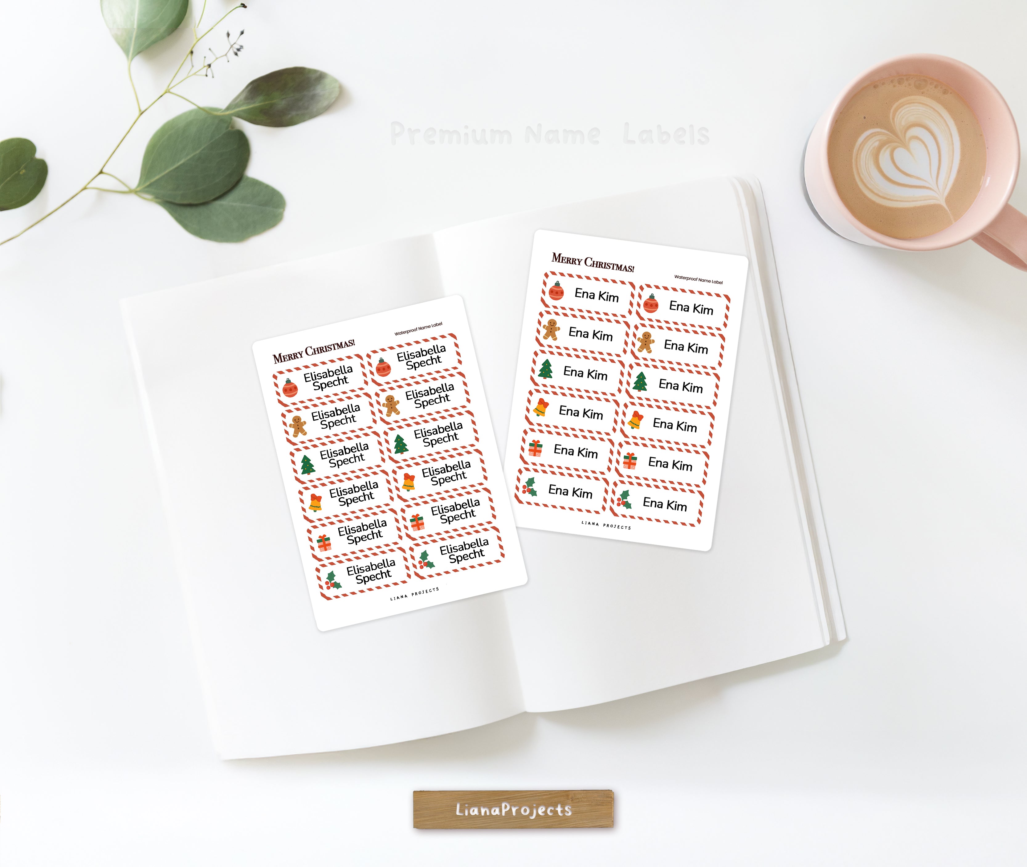 Christmas Name Label [Limited Edition]