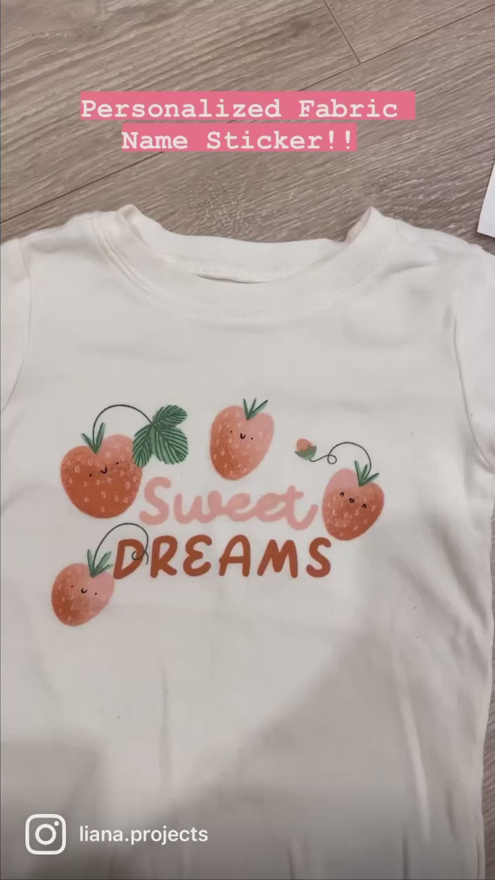 Small Labels Only - Black/Darker/Color Fabrics