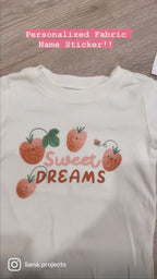 Small Labels Only - Black/Darker/Color Fabrics