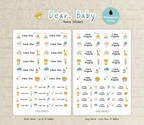 Baby Name Stickers
