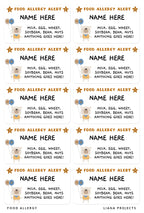 식품 알레르기 경보!