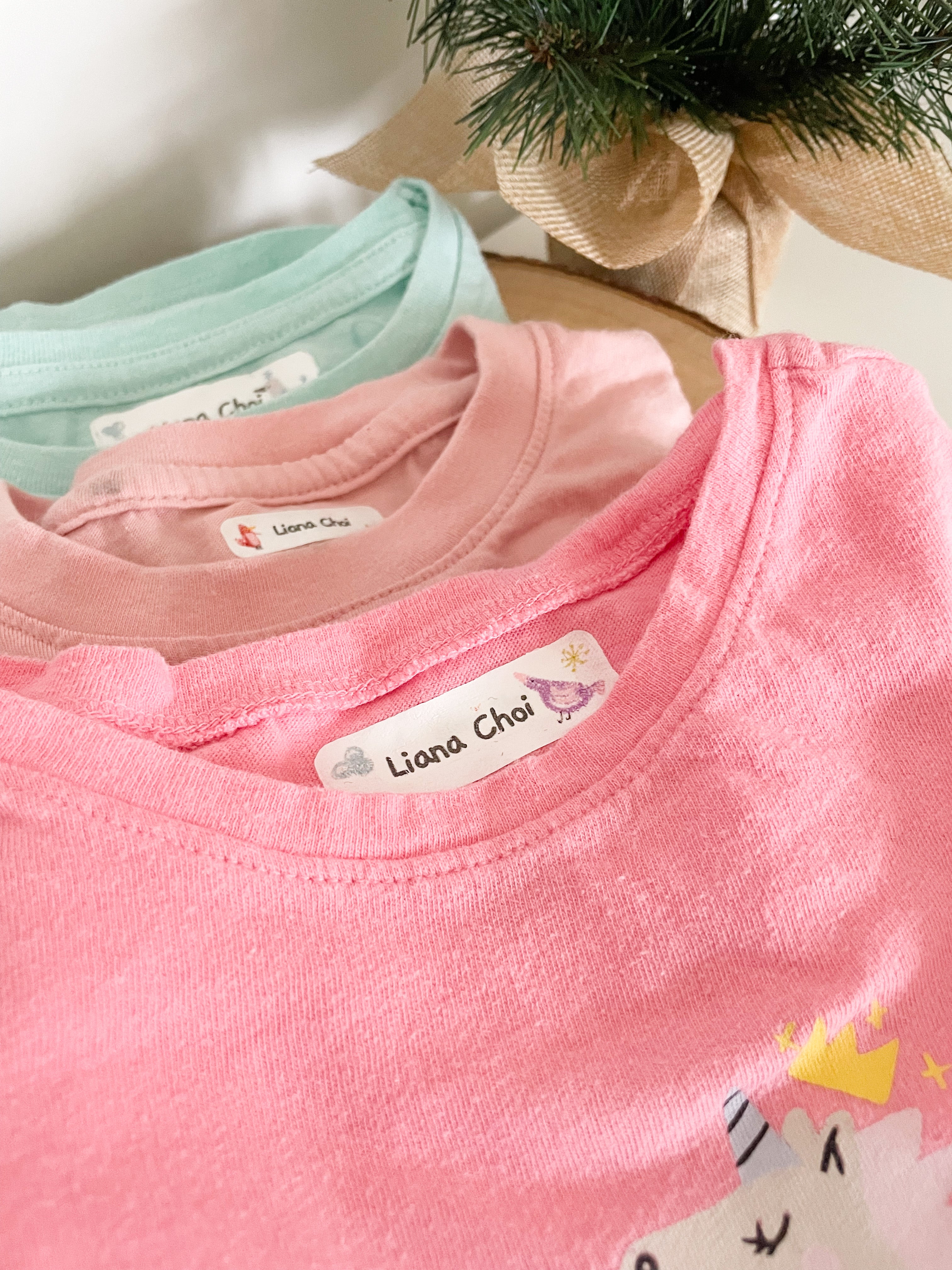 Small Labels Only - Black/Darker/Color Fabrics