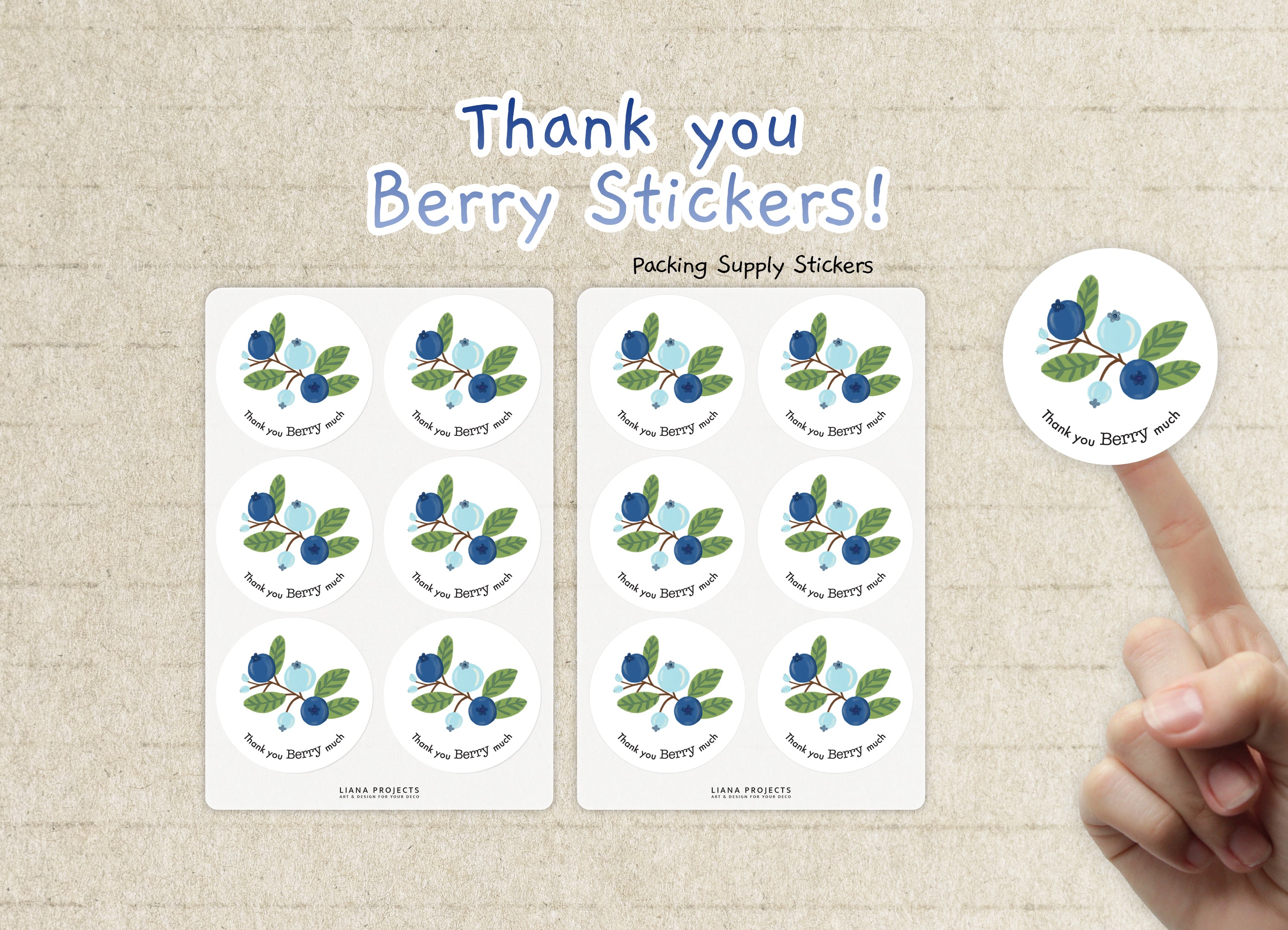 베리 많이 고맙습니다 스티커