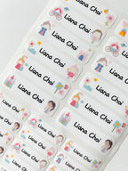 프린세스 이름 스티커