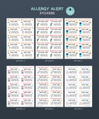 식품 알레르기 경보!