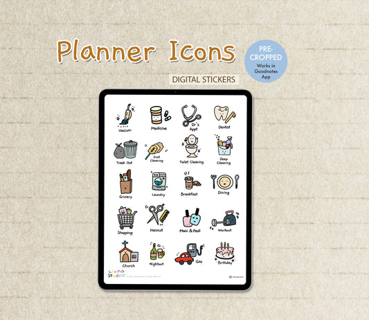 [Digital] Planner Icons